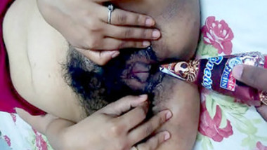 Pussy Ice Cream Cone - Mallu Girl Ketki From Mumbai Helping Boyfriend To Insert Cone Ice Cream In  Pussy desi porn video